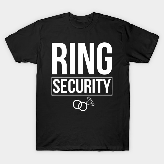 Ring Security T-Shirt by drawflatart9